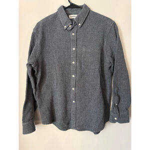 Men's Taylor Stitch Gray Casual Button Down Shirt 46